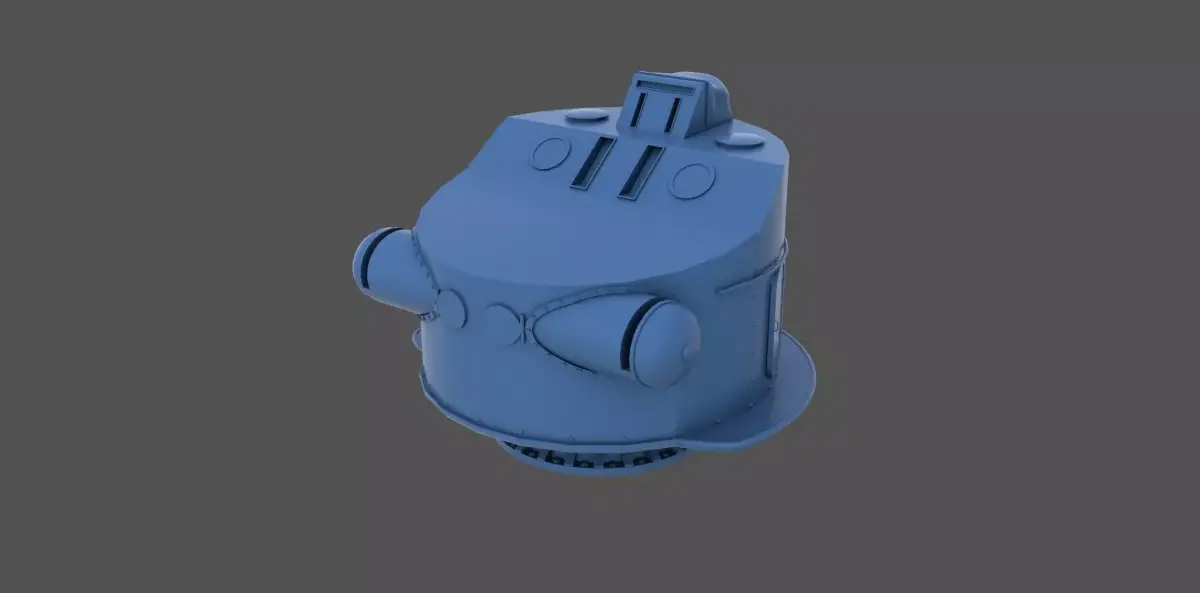 Littorio Class 350cm range finder - Commercial lic - 1-72 scale 3D print model