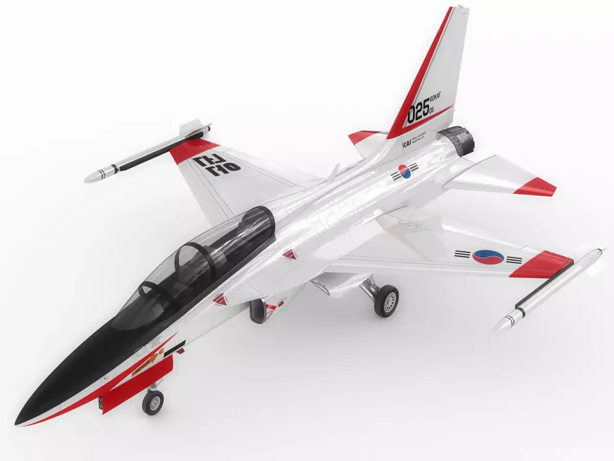 KAI T-50 Golden Eagle 3D model