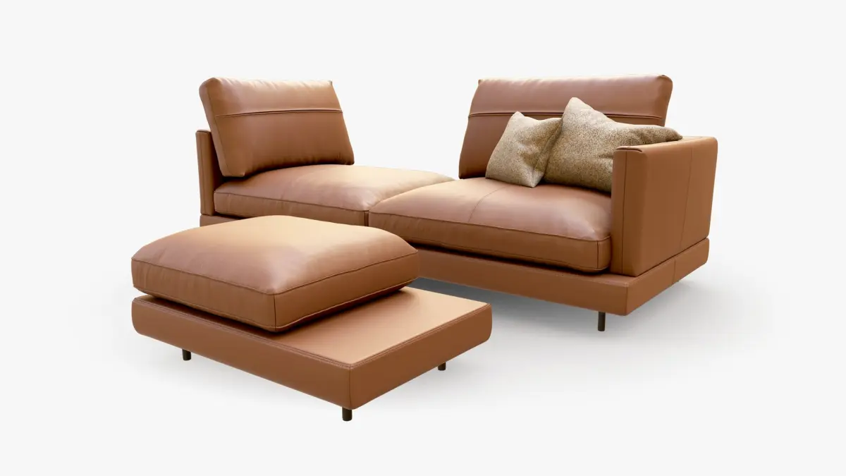 Sofa Constructor Lounge set 3D model