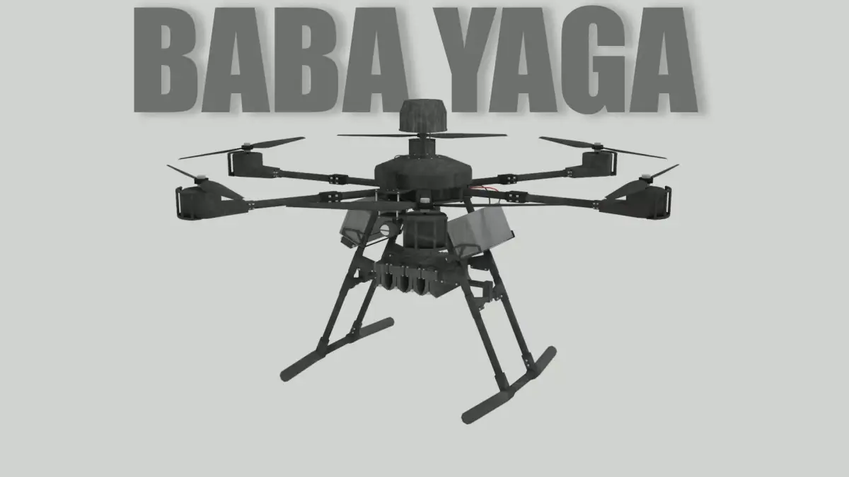 Baba Yaga Ukrainian Drone 3D model