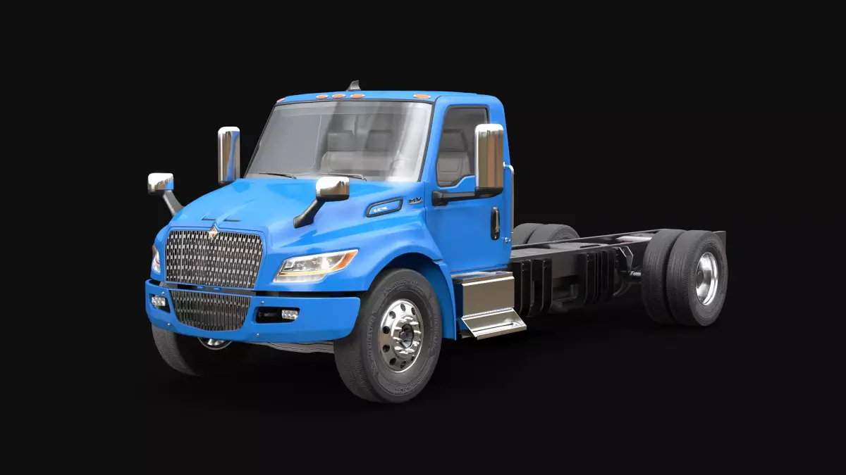 International eMV Electric Truck 3D model