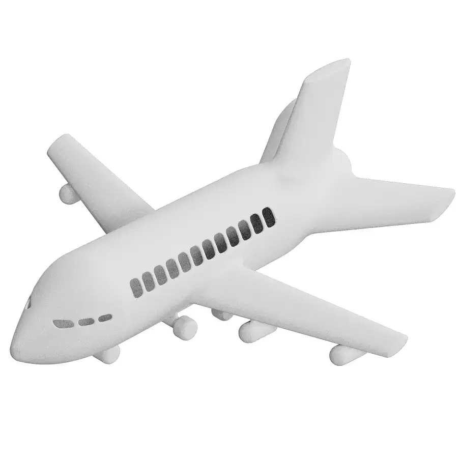 Snow Aeroplane 3D model