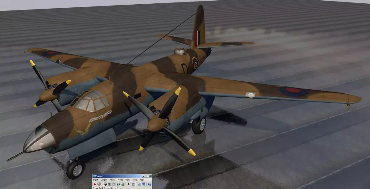 Martin Marauder Mk-1A - RAF 3D model