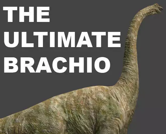 The Ultimate Brachiosaur - 3d model a 3D model