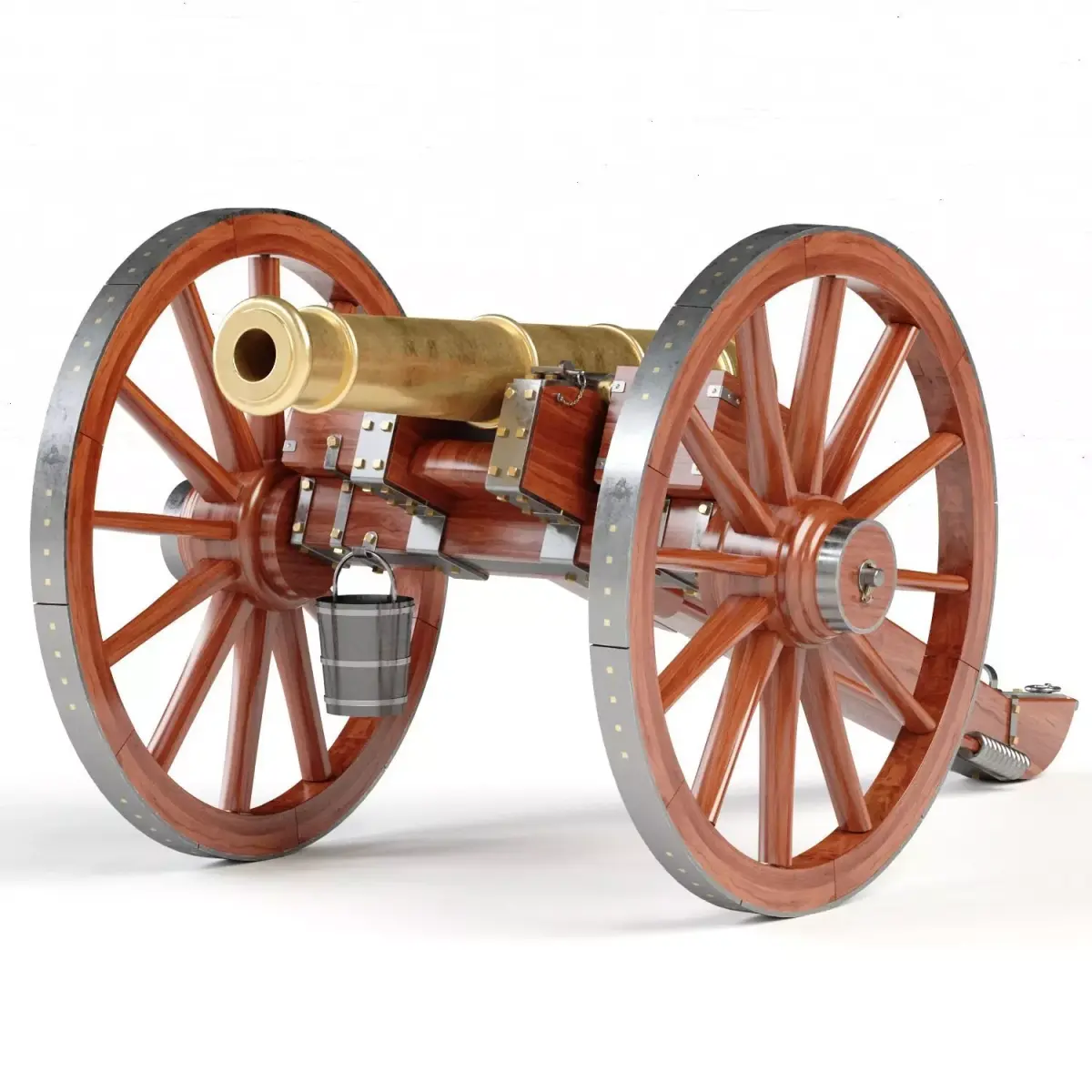 Napolean Cannon M1853 3D model