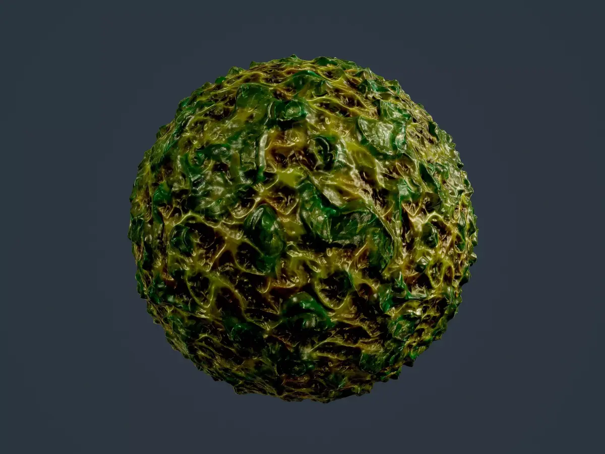 Sci-fi Alien Creature Environment Seamless PBR Texture 26 Texture