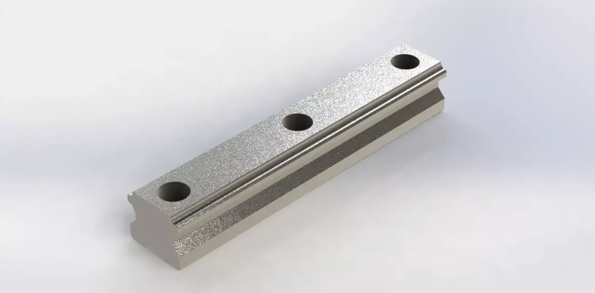 Guia Linear OBR A 55R Linear Guide 3D model