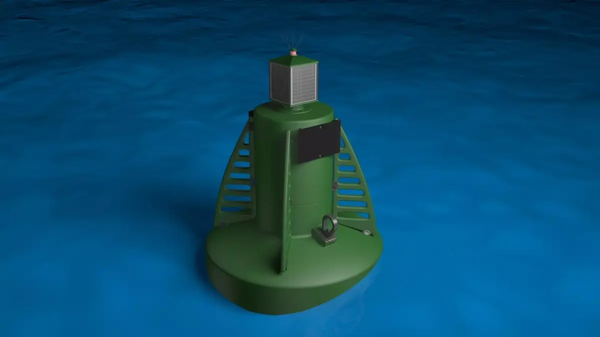 Marine buoy 3D model