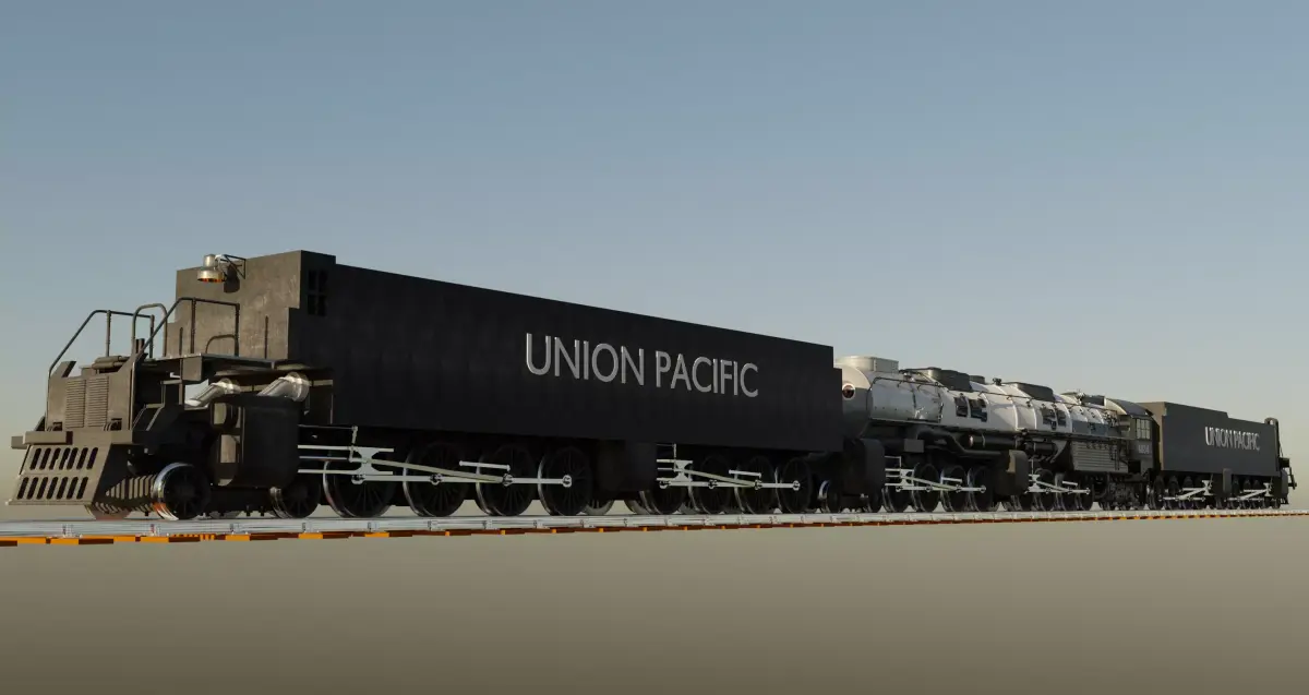 union pacific bigger boy 3D model