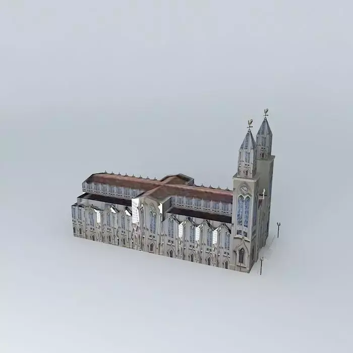 Basilica of Our Lady of Mount Carmel 3D model