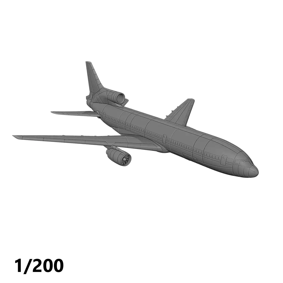 Lockheed L-1011 3D print model