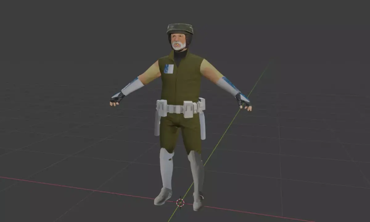 Rex on Endor  Free low-poly 3D model