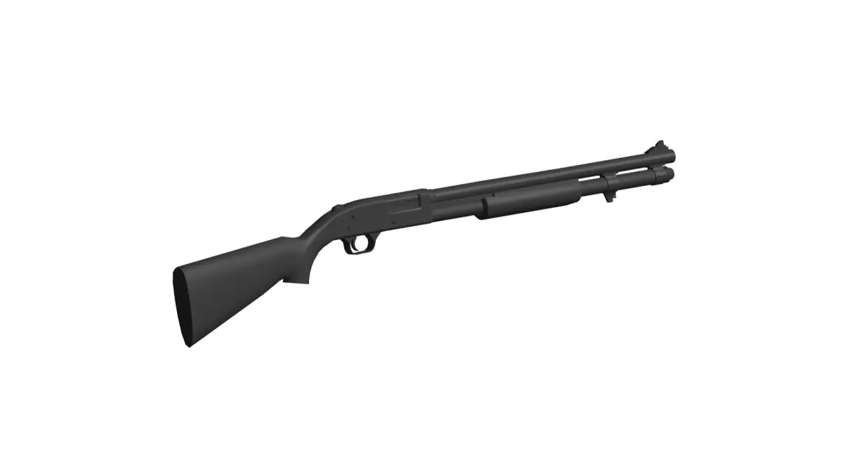 Mossberg 500 3D model