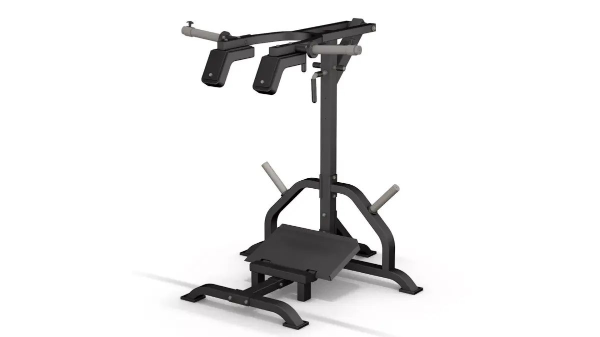 Leverage squat and calf raise machine 3D model