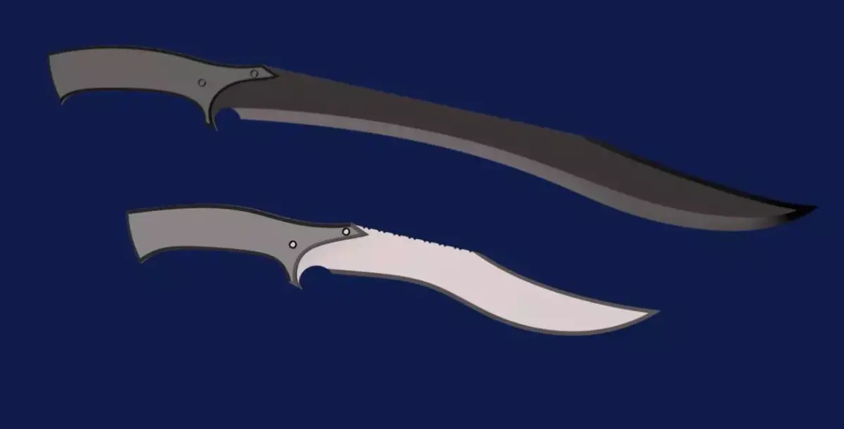 Dune Part Two - Feyd-Rautha Harkonnen combat daggers set 3D print model purchase