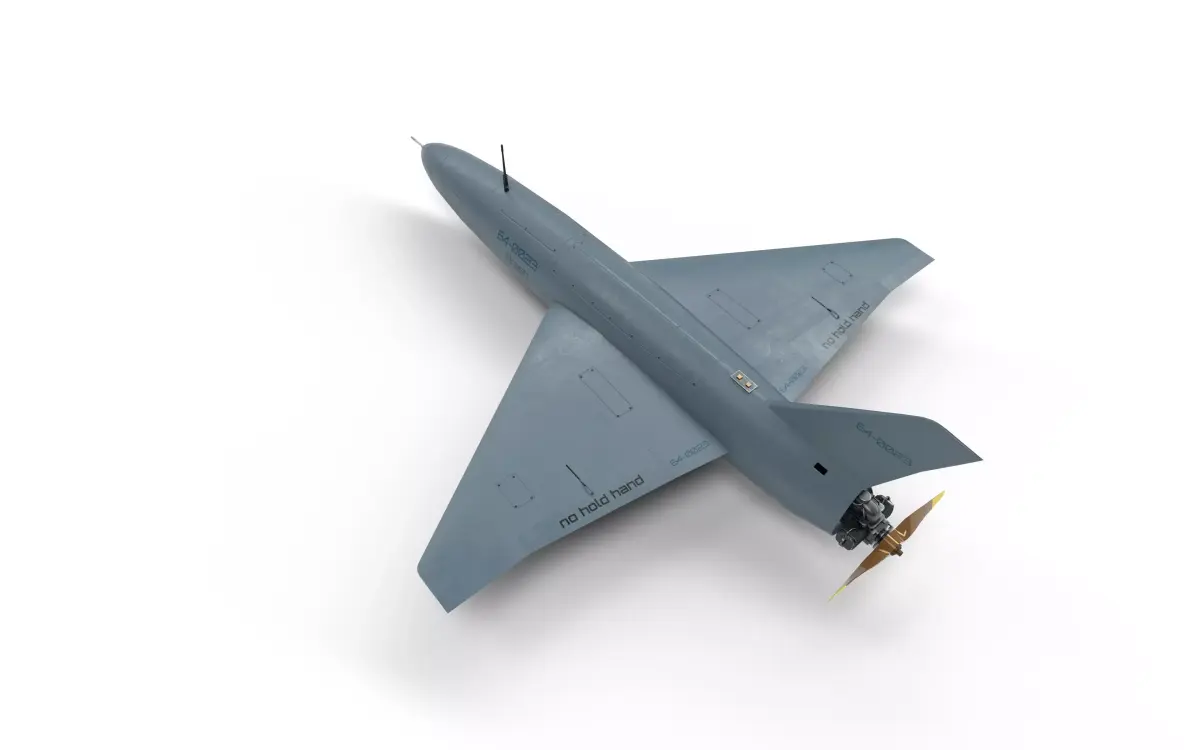 arash drone lowpoly Low-poly 3D model