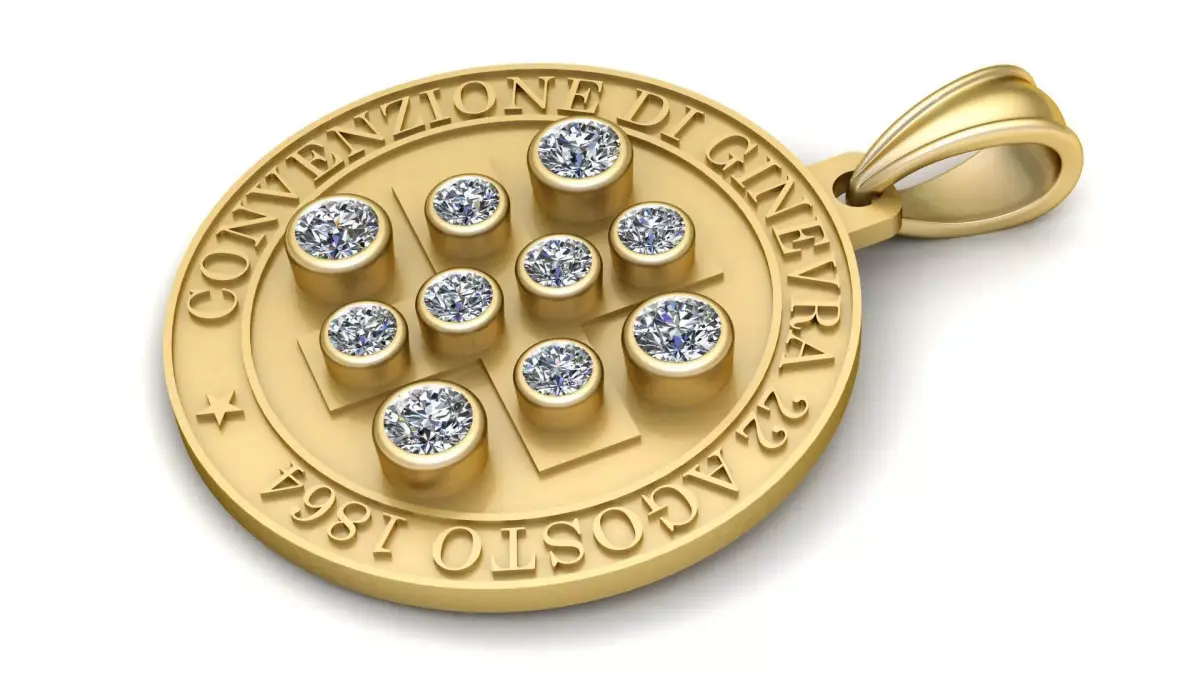 Geneva Convention Pendant 3D print model purchase