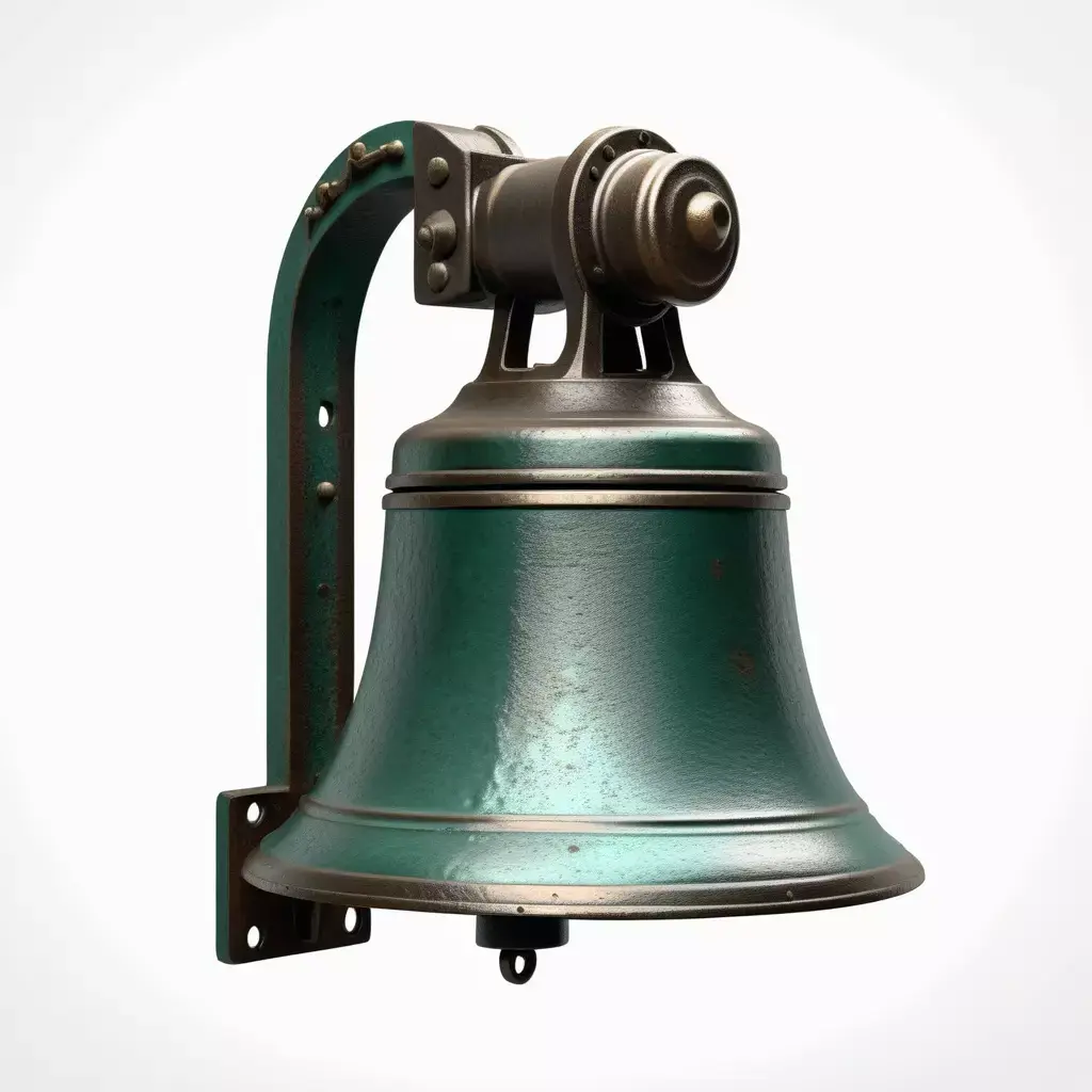Vintage Nautical Wall Bell 3D model