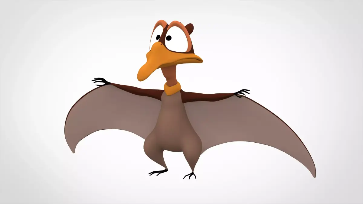 Petrie Flyer Low-poly 3D model