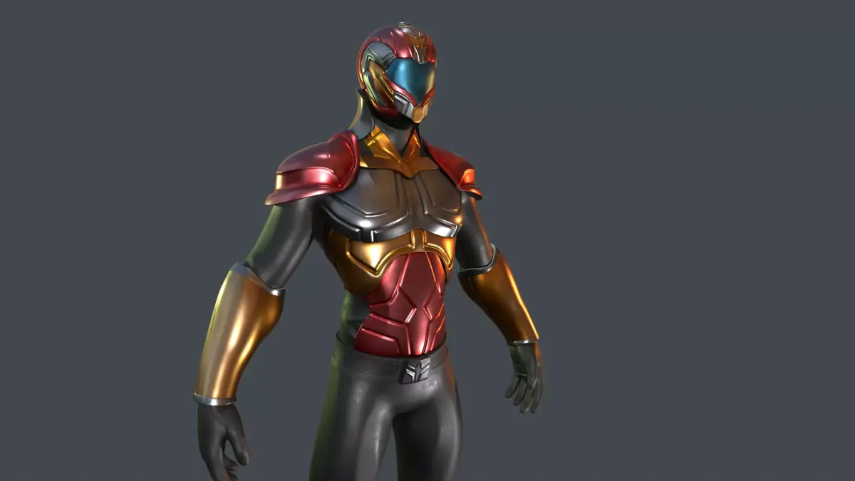 sci fi suit 3D model purchase