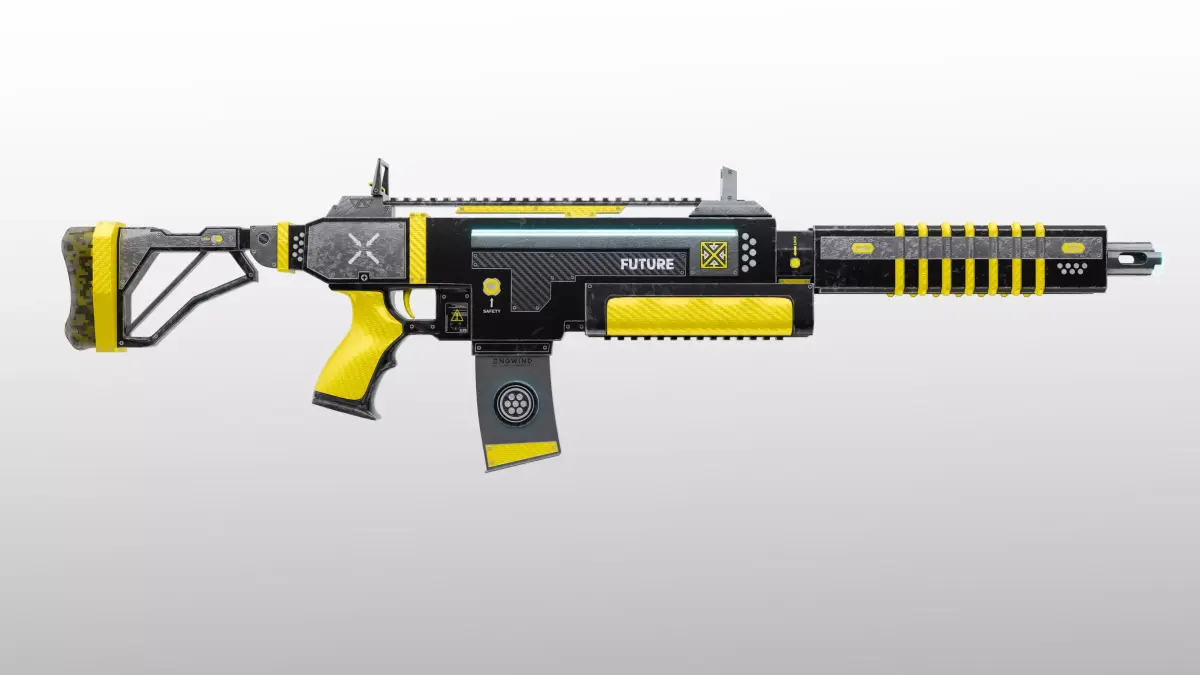 Sci-Fi Rifle Low-poly 3D model shop
