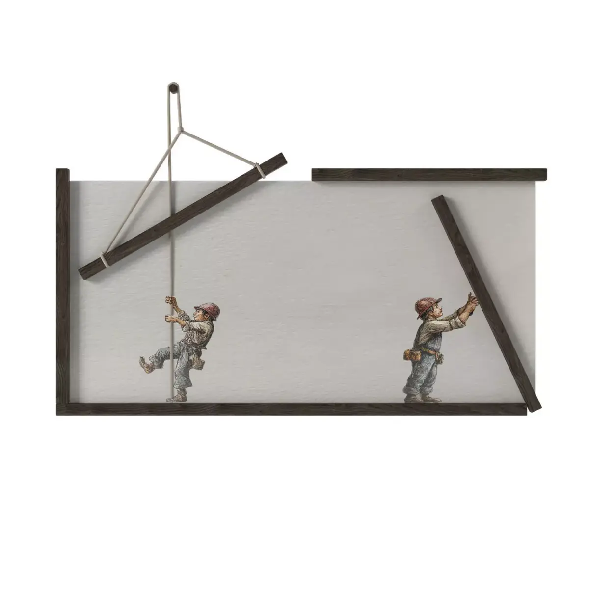 Illustrated wall art frame - Part 2 3D model