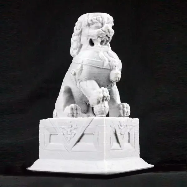Stone Guardian Lions of the Forbidden City 3D model