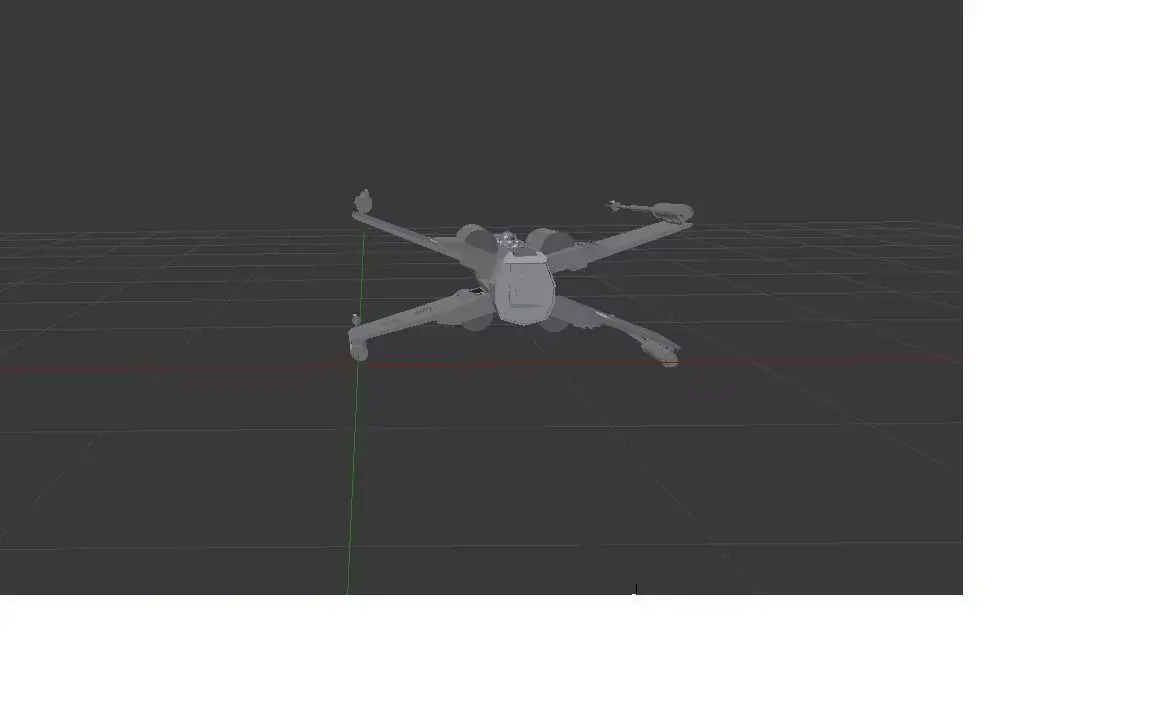 StarWars X wing 3D model