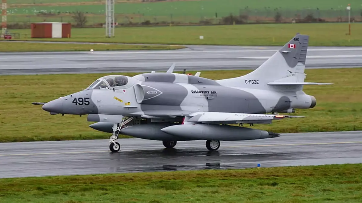 Douglas A-4 Skyhawk 3D model