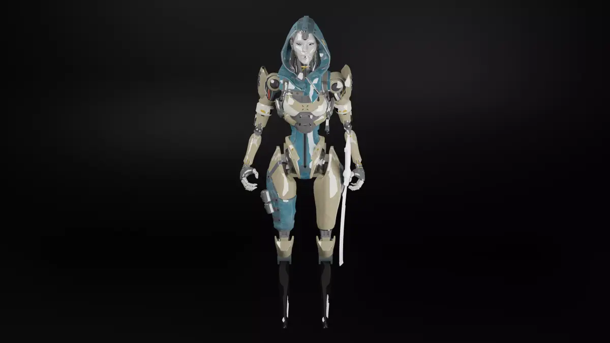 Apex Legends - Ash Model Rigged 3D model