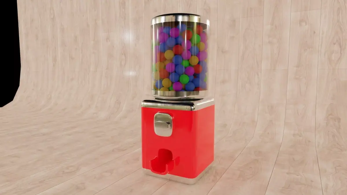 Gumball Machine 3D model purchase
