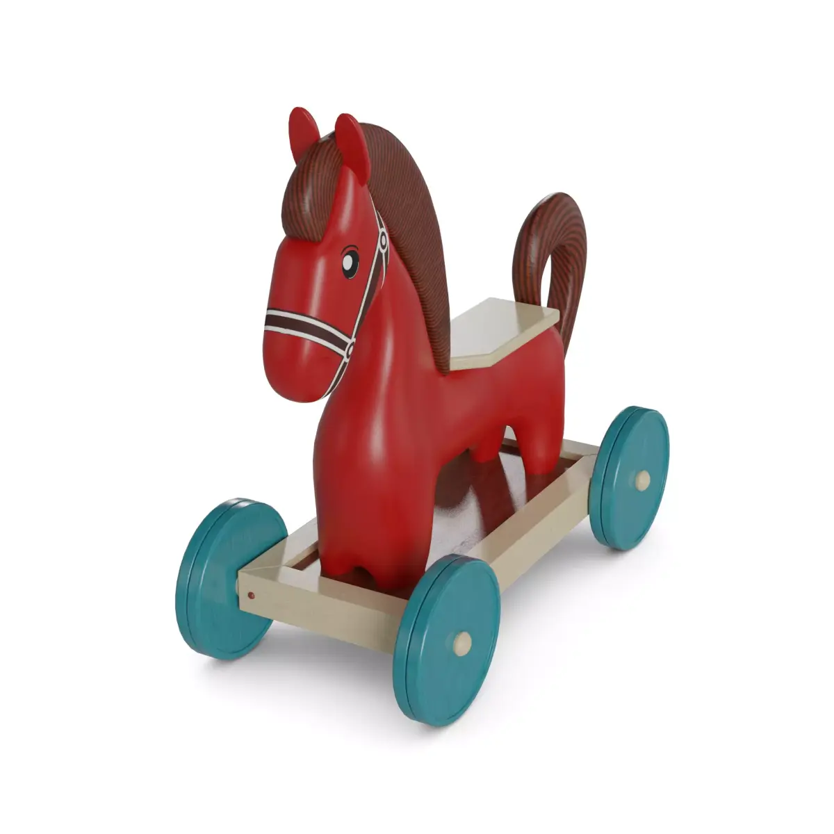 Push Ride-On Low-poly 3D model