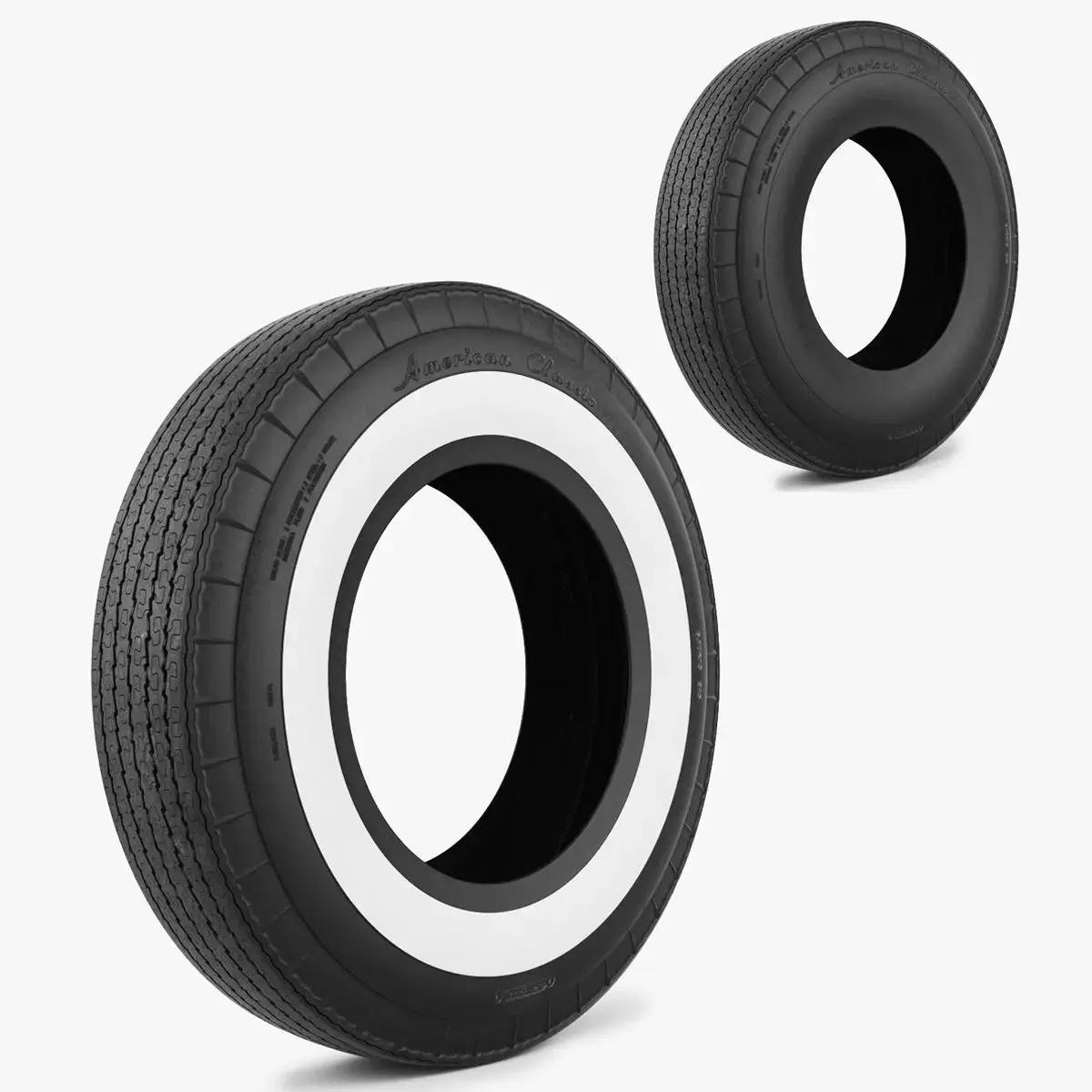 Tire American Classic 3D model