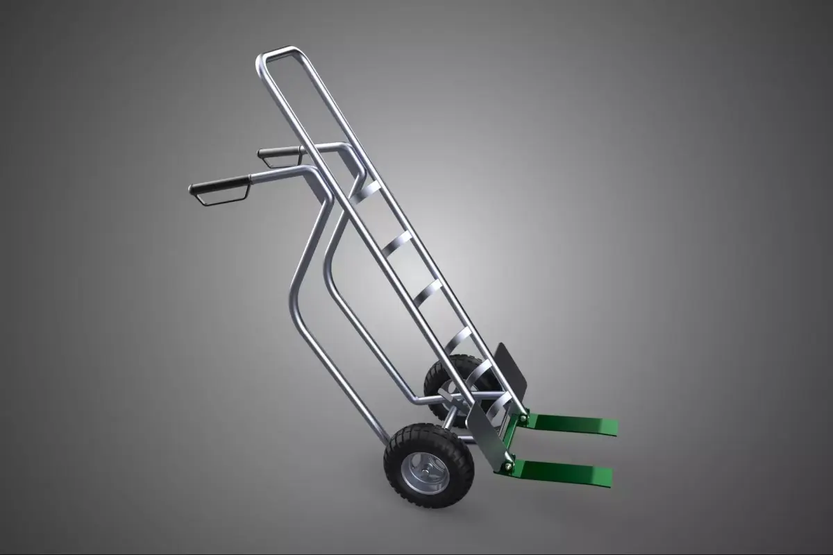 TILT PALLET TRUCKS HANDTRUCK TROLLEY TIP FORK CART LIFTING DOLLY 3D model