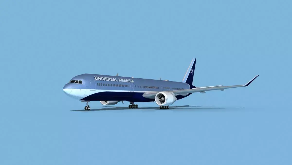 Boeing 767-400 Universal Charters 3D model