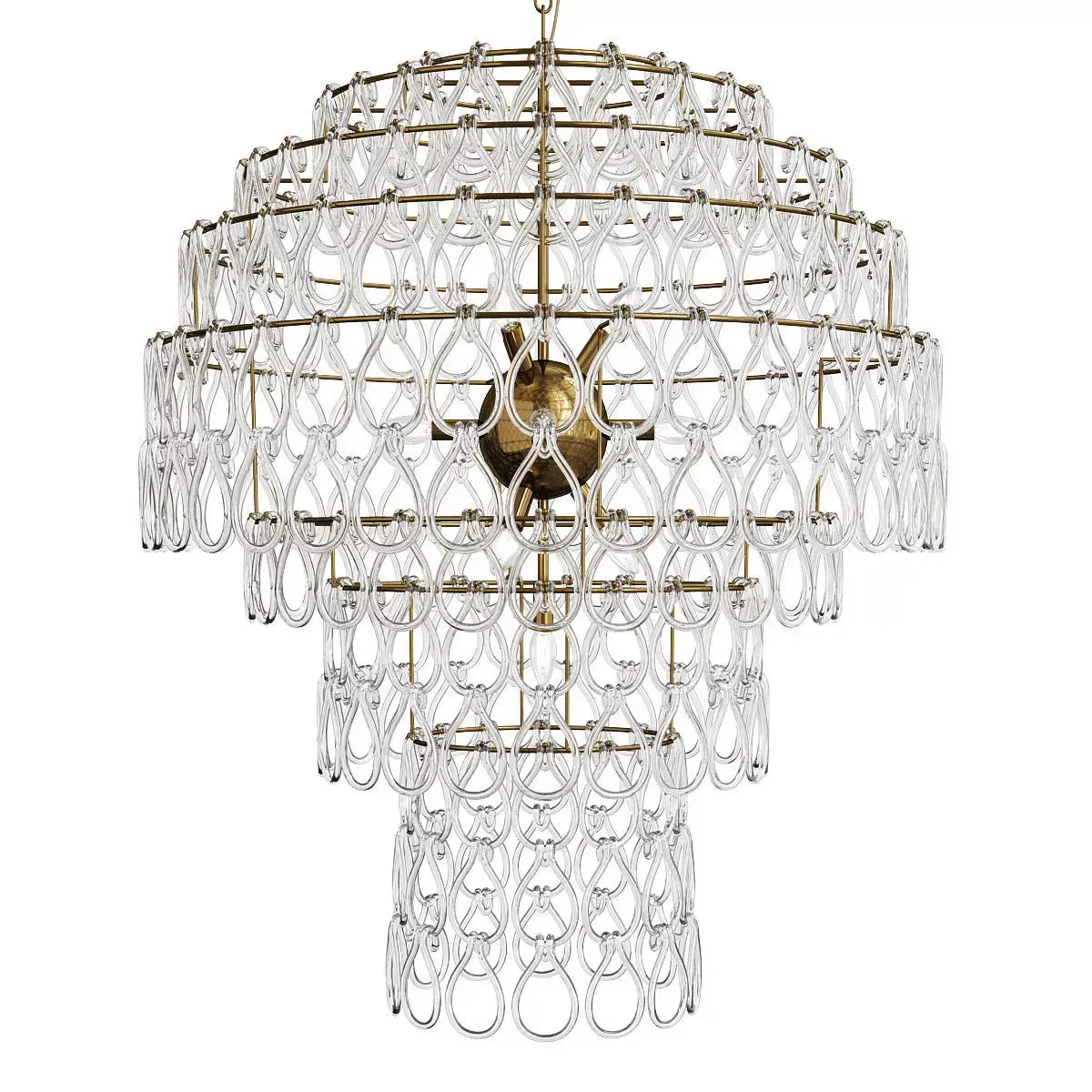 Aidan Gray Jelly Fish Chandelier Low-poly 3D model