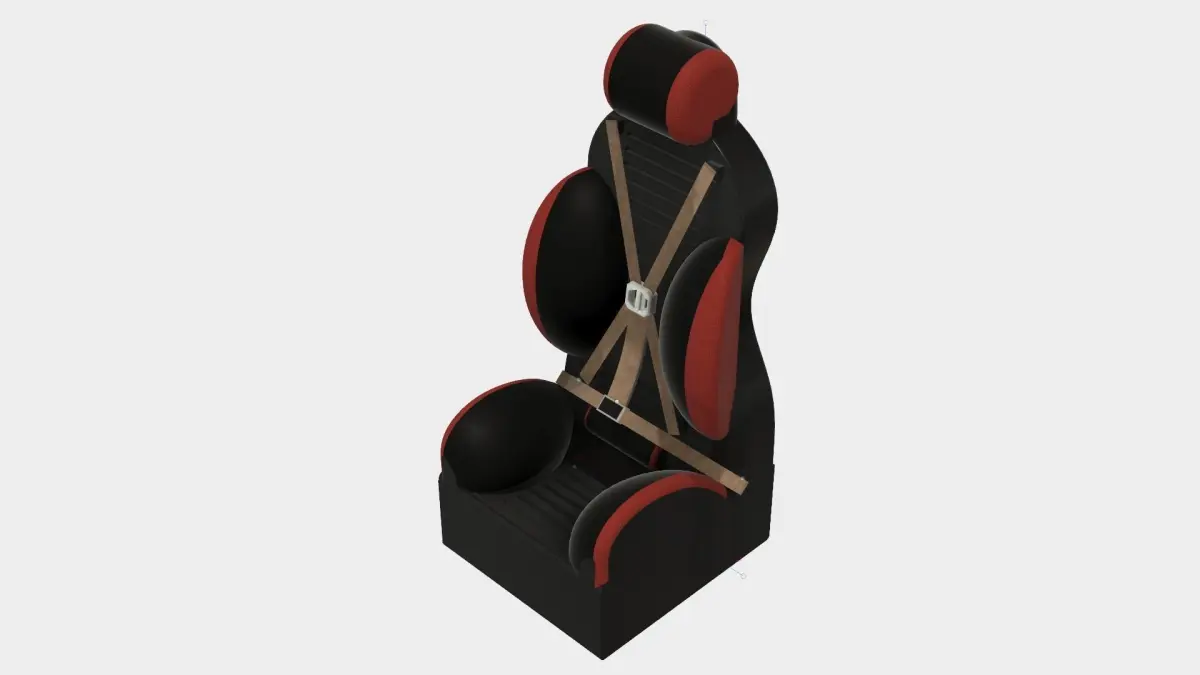 Racing Seat 3D model