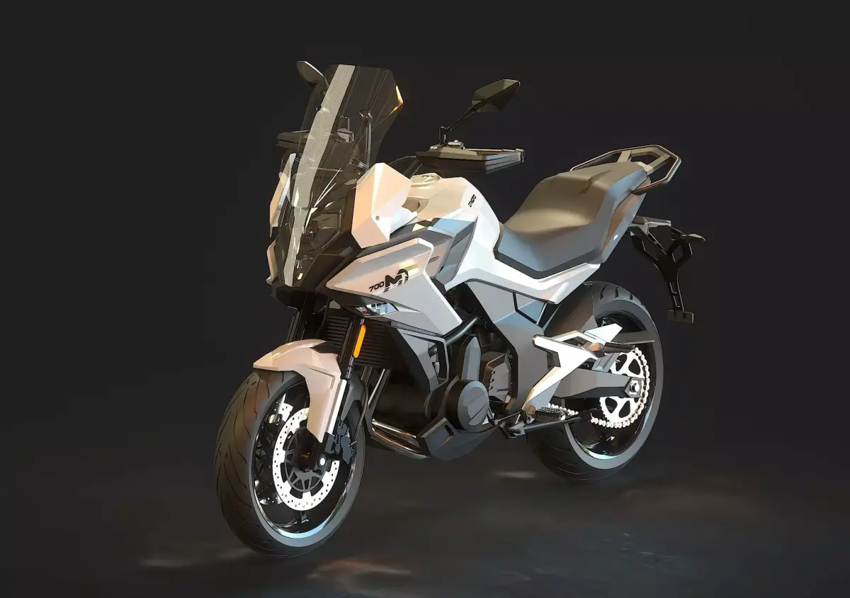Base model  MOTO 700 MT 2024 3D model