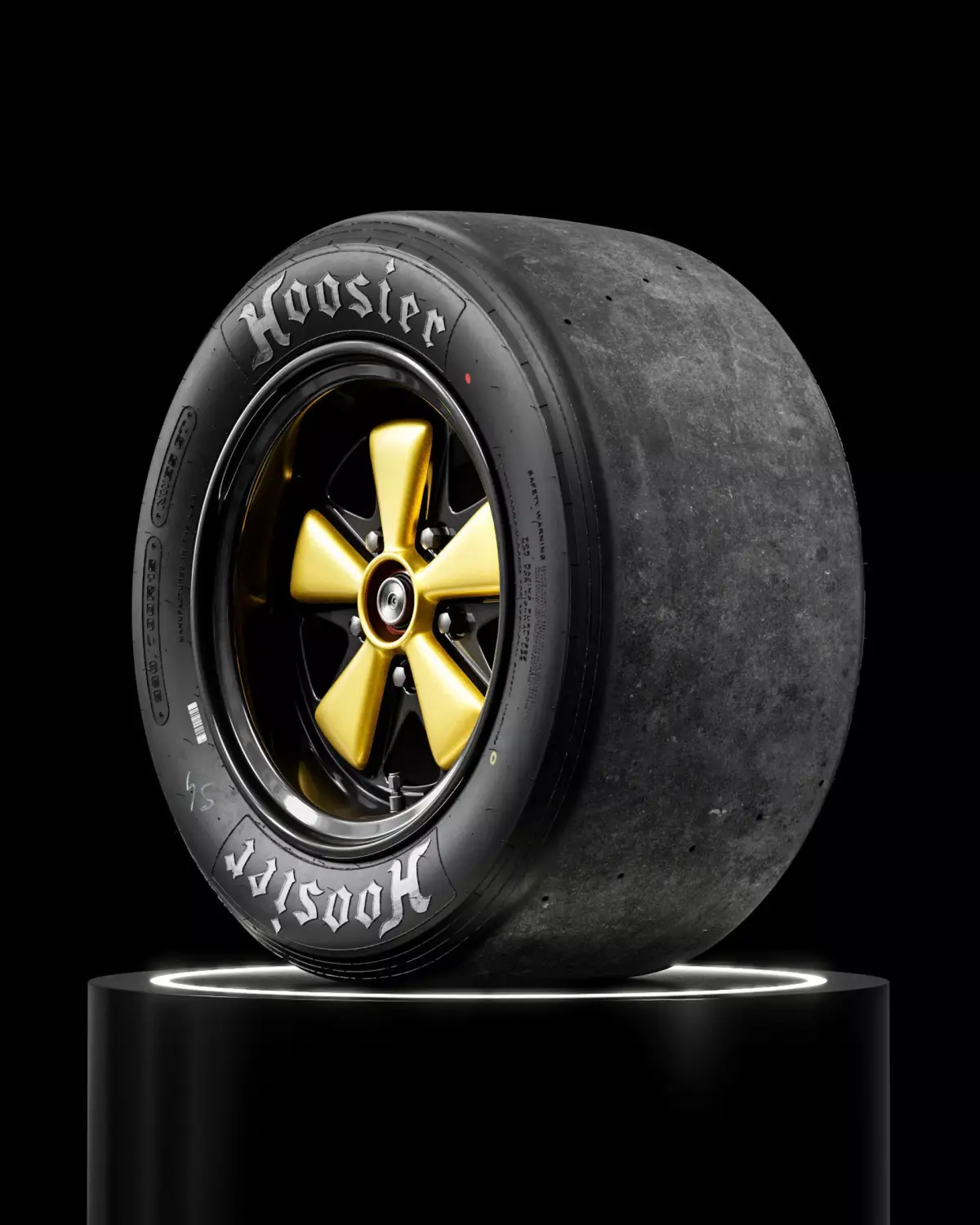 Hoosier NWES GT 330 700 R15 3D model