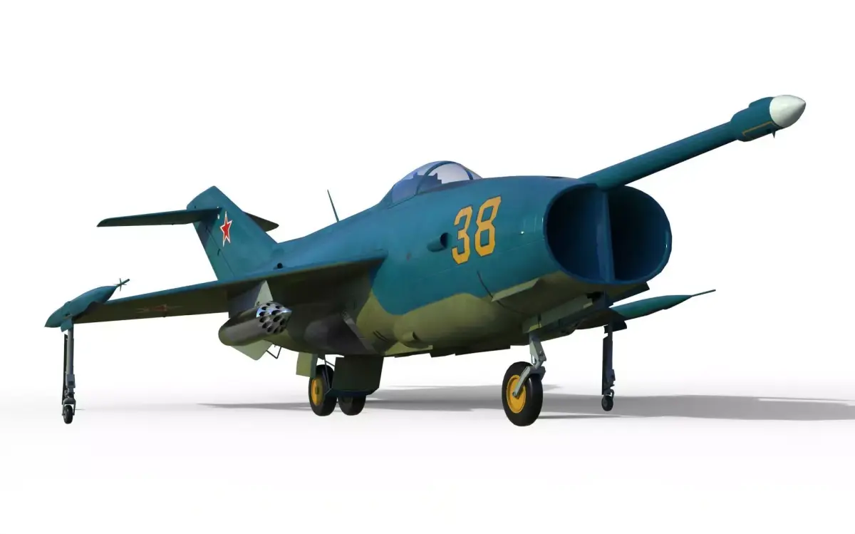 Yakovlev Yak-36 VTOL fighter 3D model