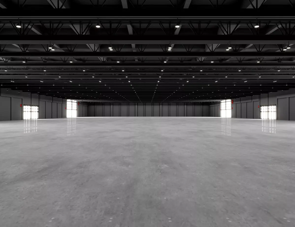 Exhibition - Exhibition Hall - Inside the Factory Warehouse 3D model