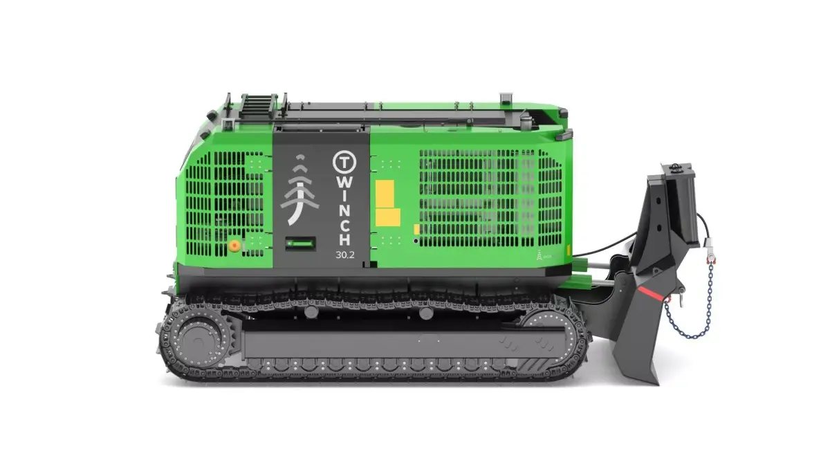 Ecoforst T-winch Machine 3D model
