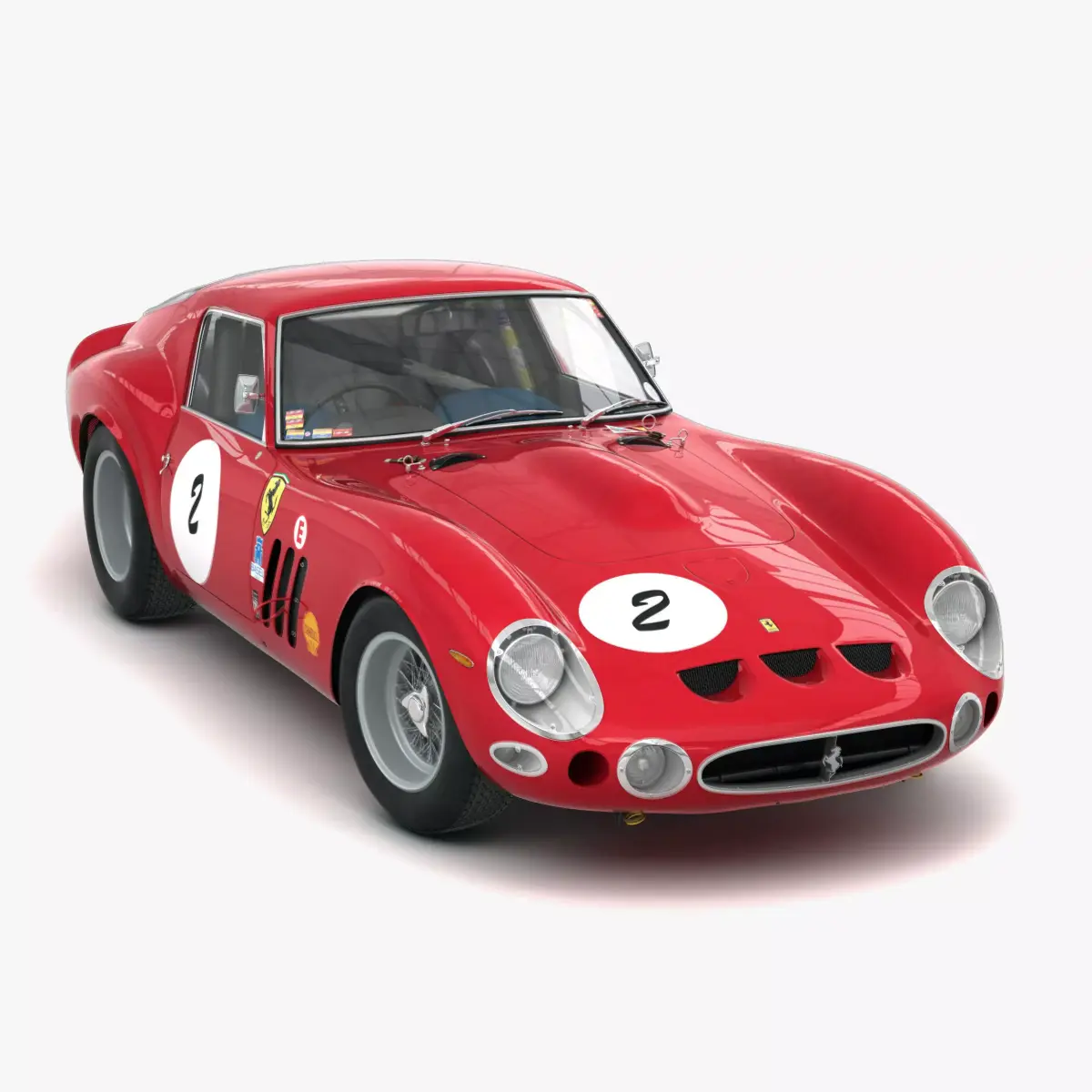Ferrari 250 GTO - 330 GTO - 4561SA - No Engine 3D model