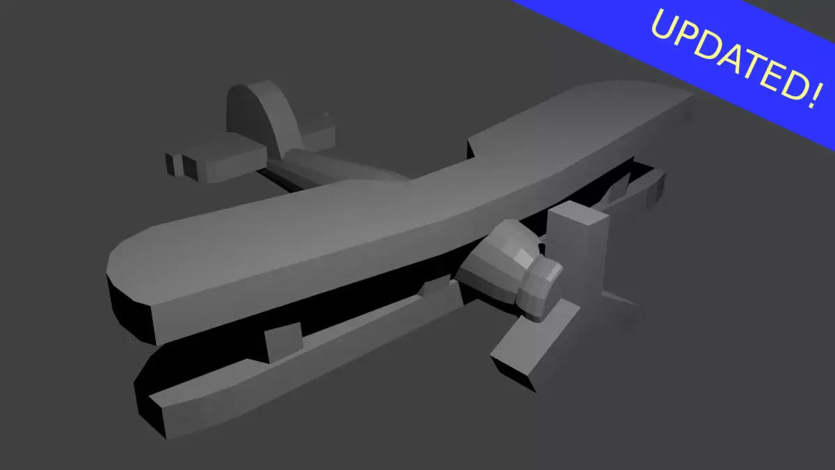 British Fairey Swordfish Torpedo Bomber Aircraft Free 3D print model