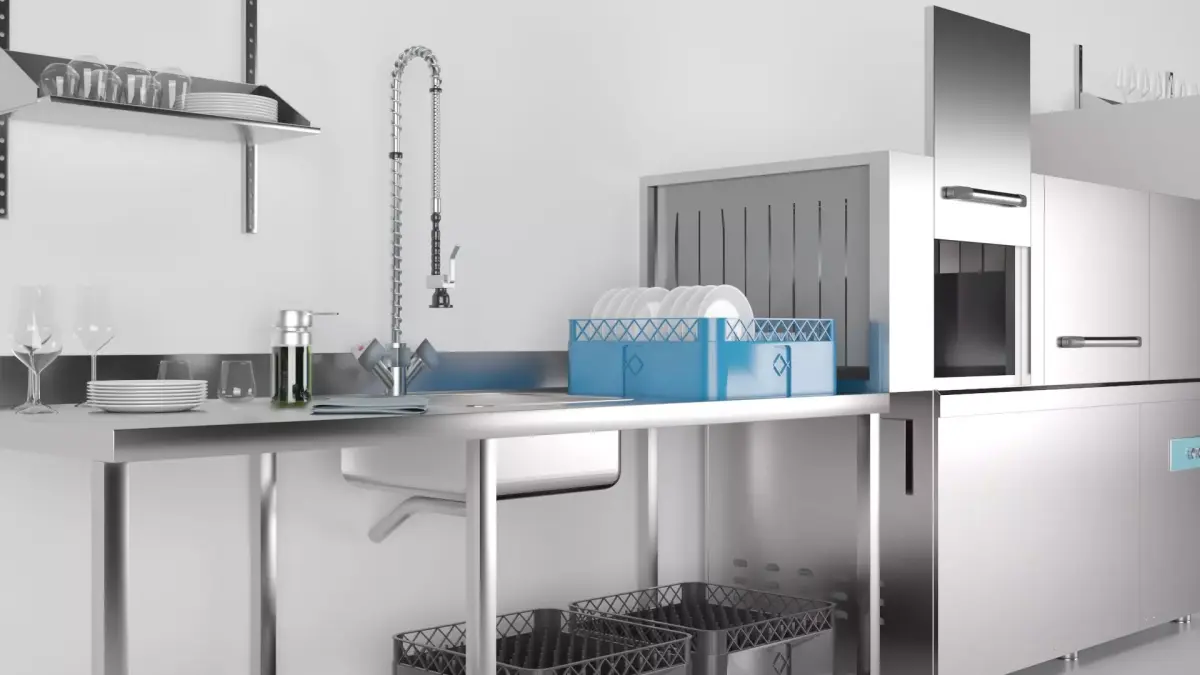 Dish Washer Industrial  3D model