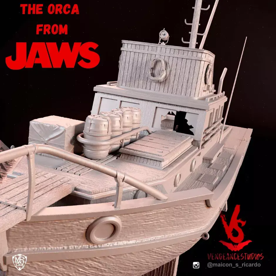 The Orca from JAWS 3D print model
