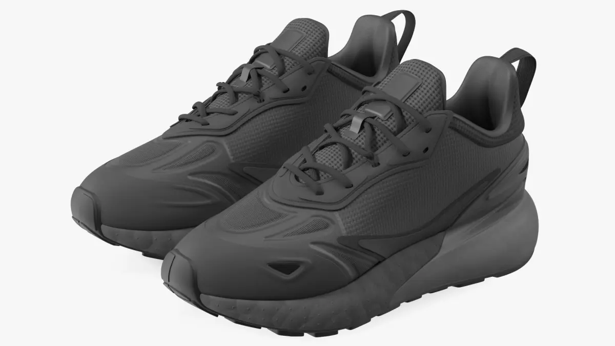 Sneakers Black 3D model