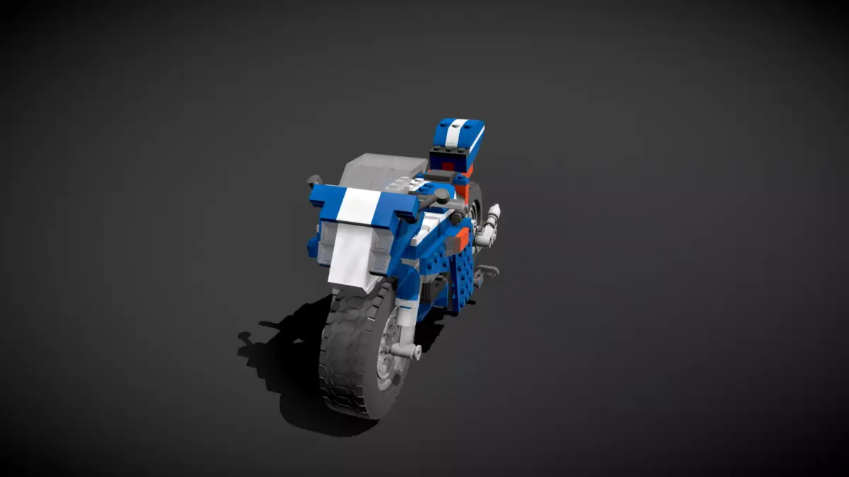 Lego Race Rider 3D model