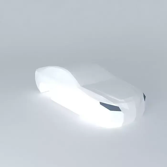 Car shell template Free 3D model