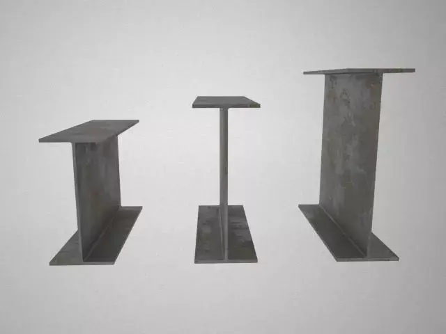 WF Beam Library 3D model